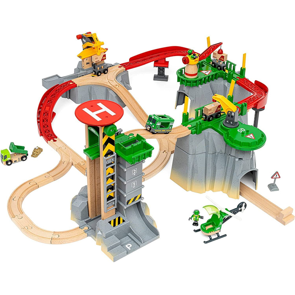 Bergbahn-Umschlaganlage