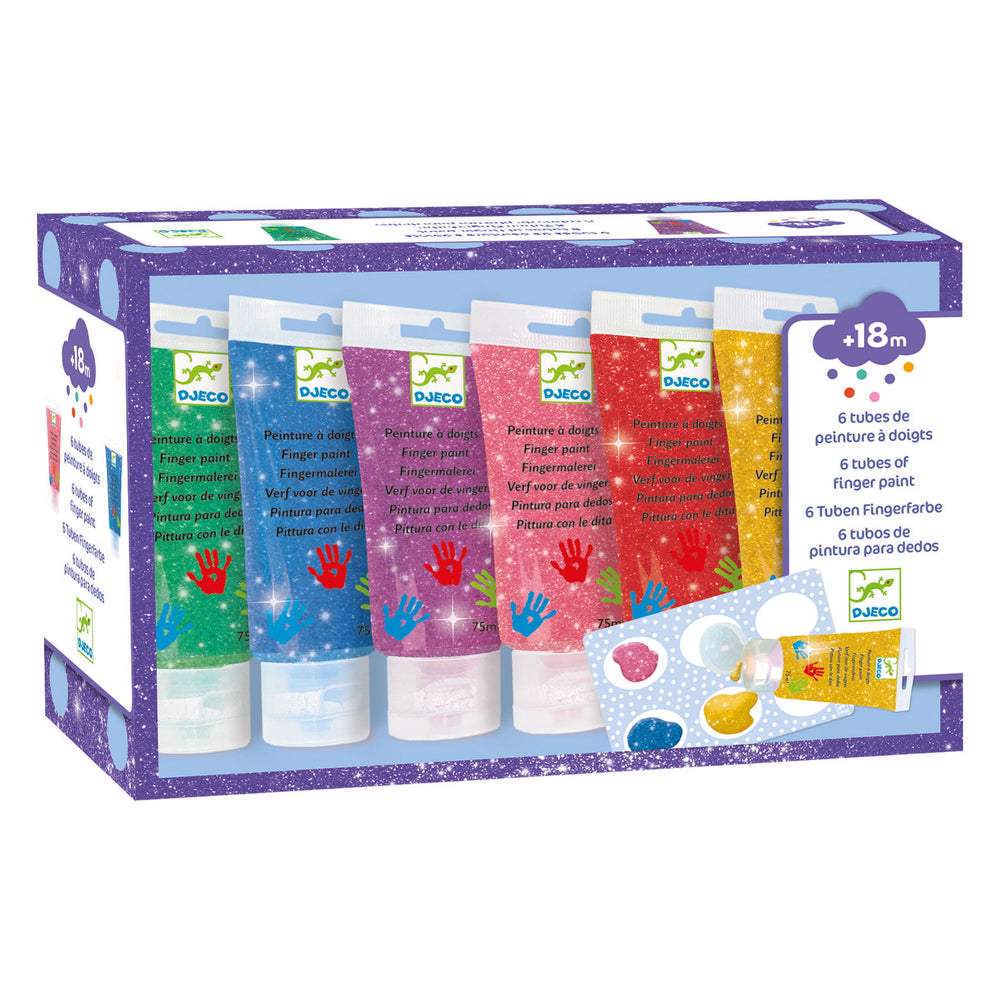 Fingerfarben – Glitzerfarben - Tublu.de