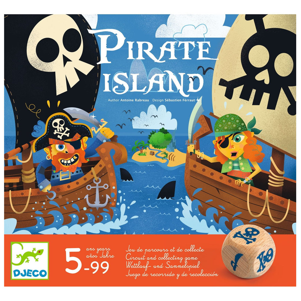 Gra planszowa Djeco - Wyspa Piratów - Tublu.de
