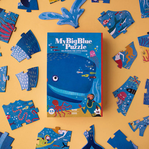 Progressive Puzzle für Kinder – Mein großes Blau! - Tublu.de