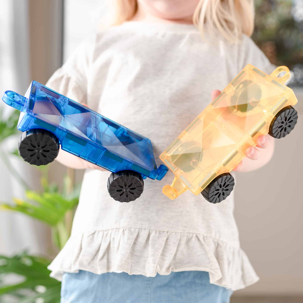 Magnetbausteine – Rainbow Car Pack 2 Teile - Tublu.de