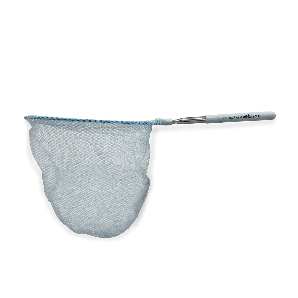 Teleskopnetz – Hellblau