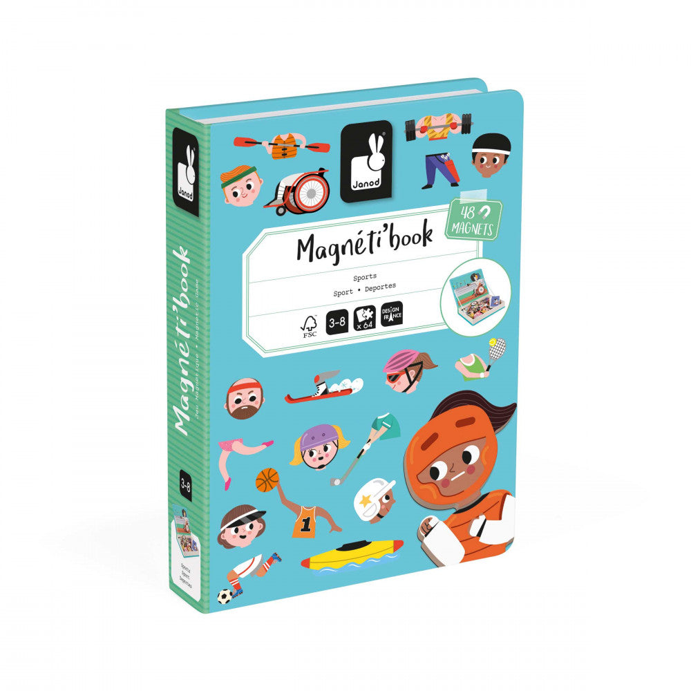 Magnetisches Puzzle Magnetibook – Sport - Tublu.de