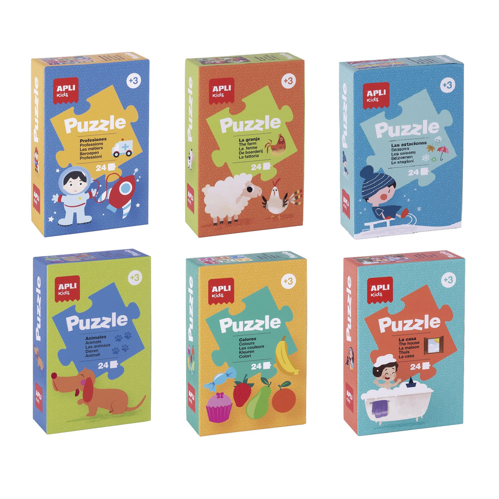 Set Lernpuzzles 6 Stück - Tublu.de