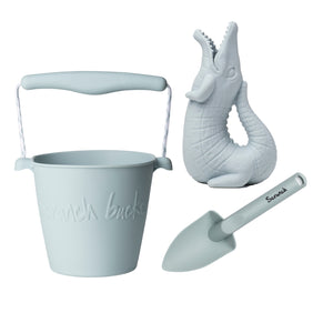 Sandspielzeugset mit Gießkanne – Hellblau - Tublu.de