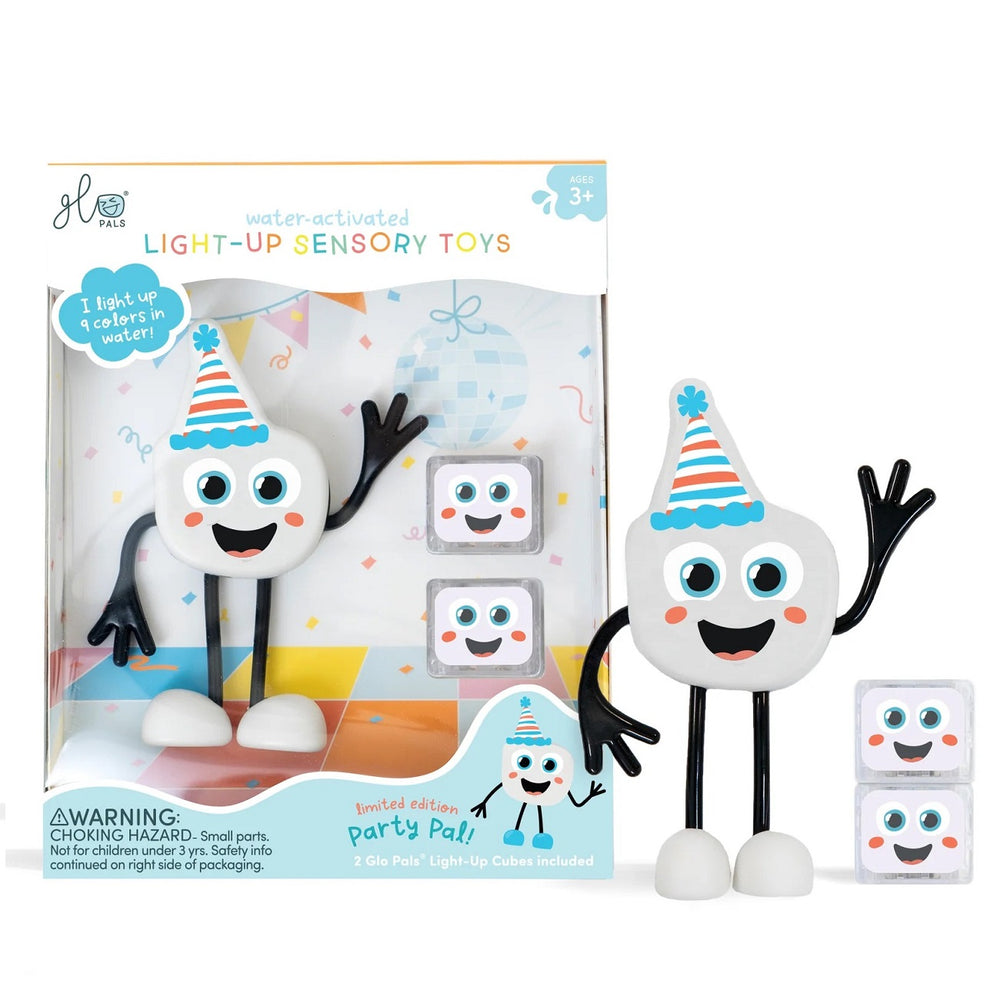 Badefigur Party Pal – Set mit zwei im Wasser leuchtenden Sensorikwürfeln - Tublu.de