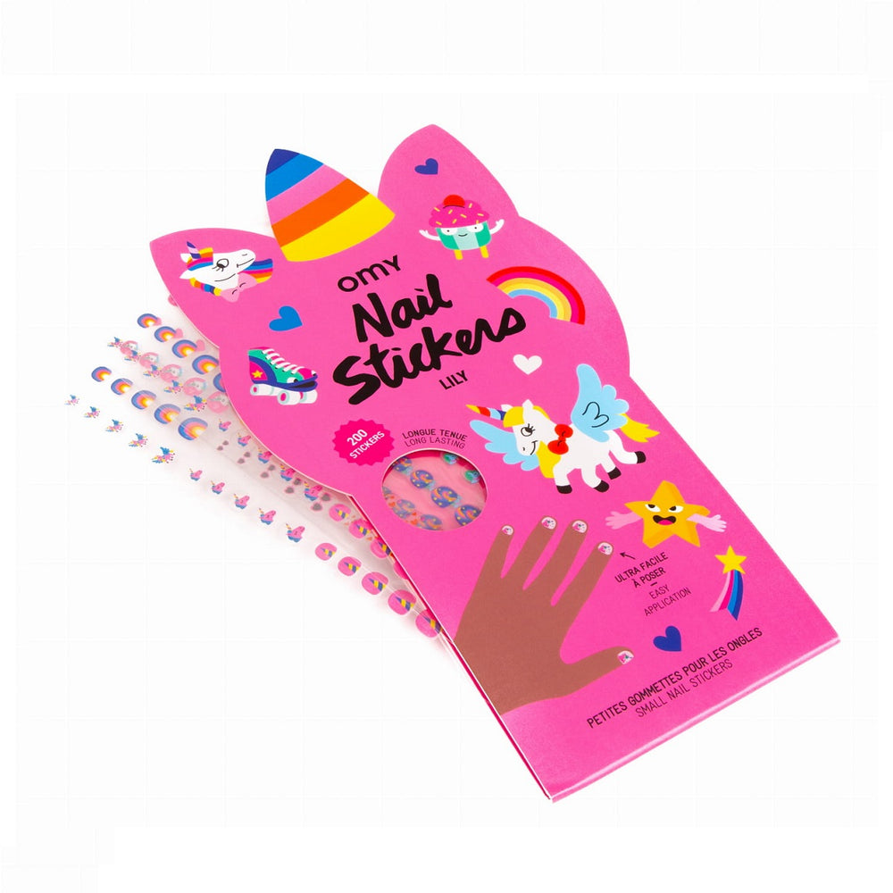 Nagelaufkleber – Lily 200 Stück - Tublu.de