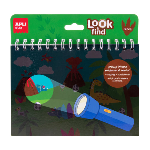 Buch mit magischer Taschenlampe – Dinosaurier - Tublu.de