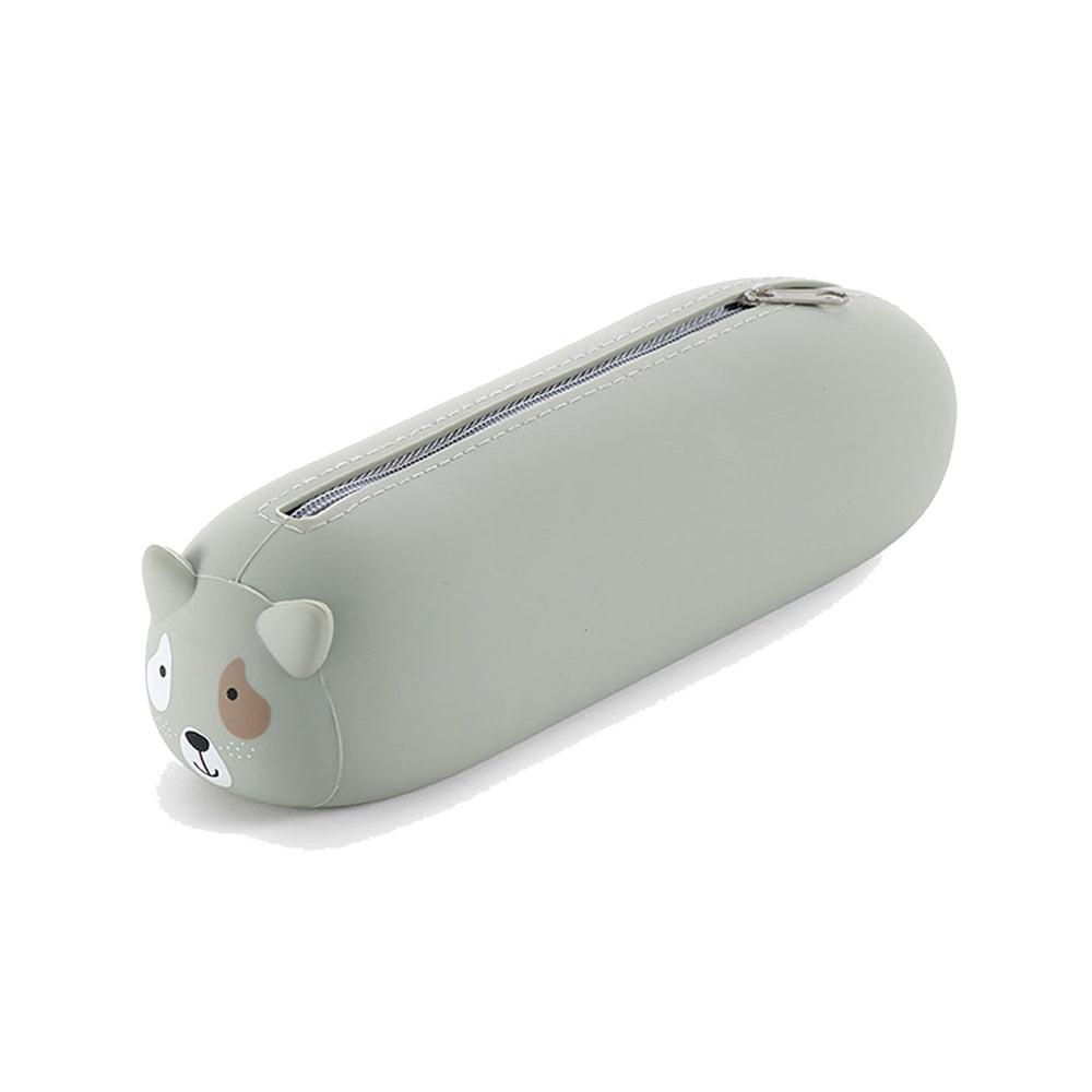 Silikon-Federmäppchen – Hund