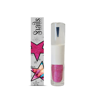 2in1 Glitzer Nagellack Magic Dust - Pink