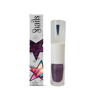 2in1 Glitzer Nagellack Magic Dust - Lila
