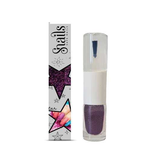 2in1 Glitzer Nagellack Magic Dust - Lila