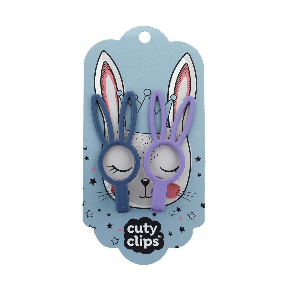 Haarclips Cuty Clips - Bunny Eyes Lila-Blau