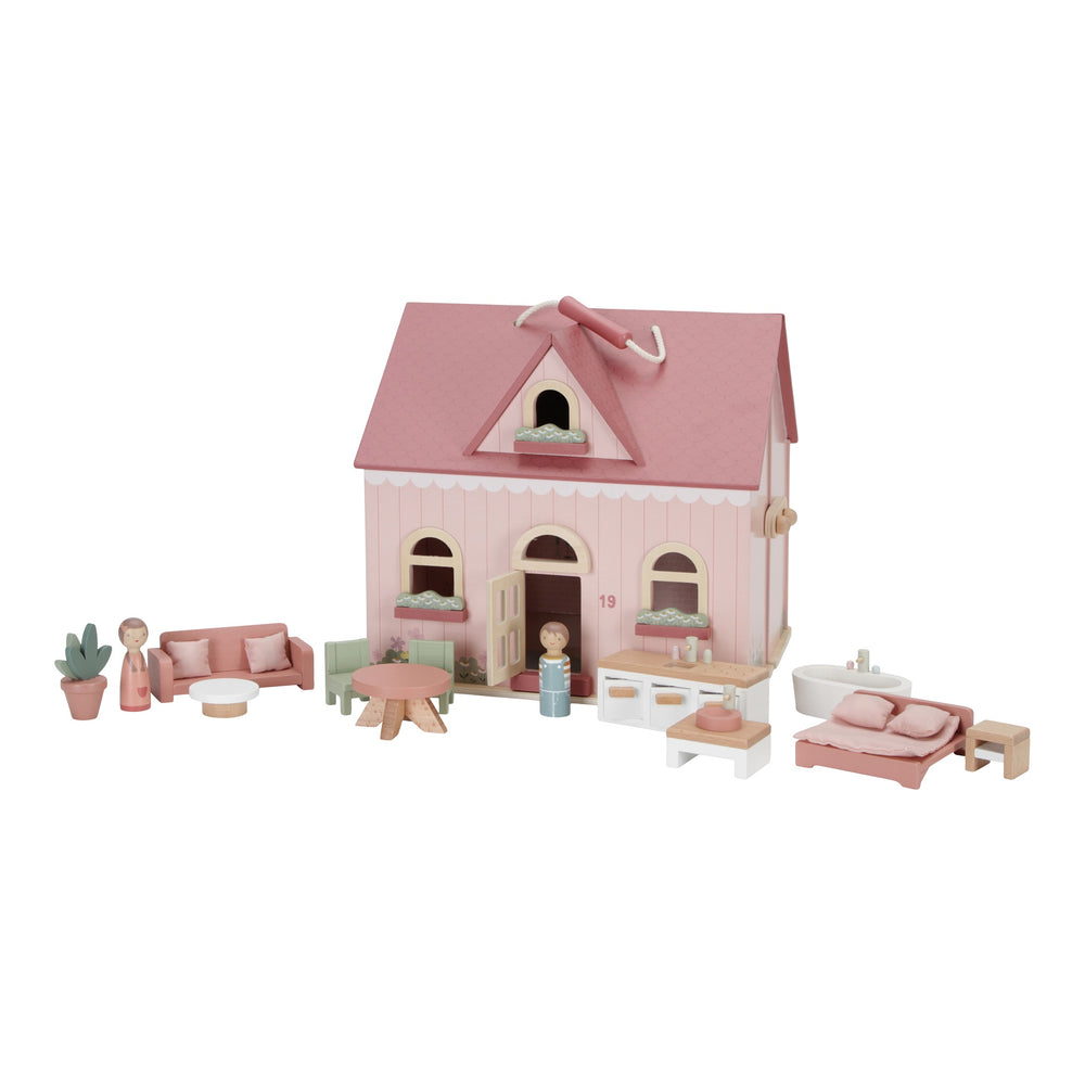 Rosa Puppenhaus - Tublu.de
