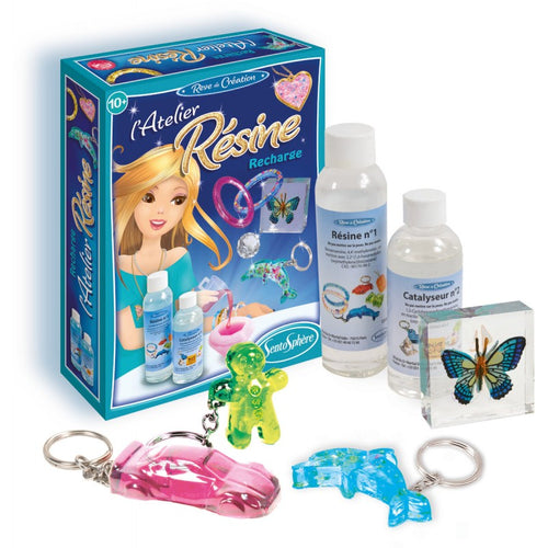 Ersatzset für Kreativsets – 120ml Harz & Katalysator