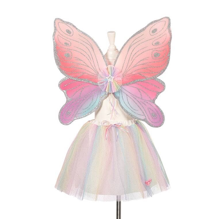 Kostüm - Rock und Flügel der Elfe Carlina 3-5 Jahre