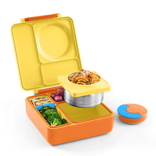 Lunchbox mit Thermosbehälter OmieBox – Sunshine
