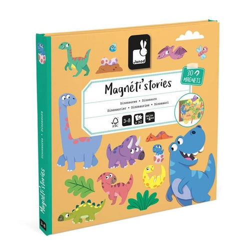 Magnetisches Puzzle Magneti'stories – Dinosaurier - Tublu.de