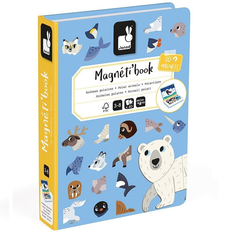 Magnetisches Puzzle Magnetibook – Polar-Tiere - Tublu.de
