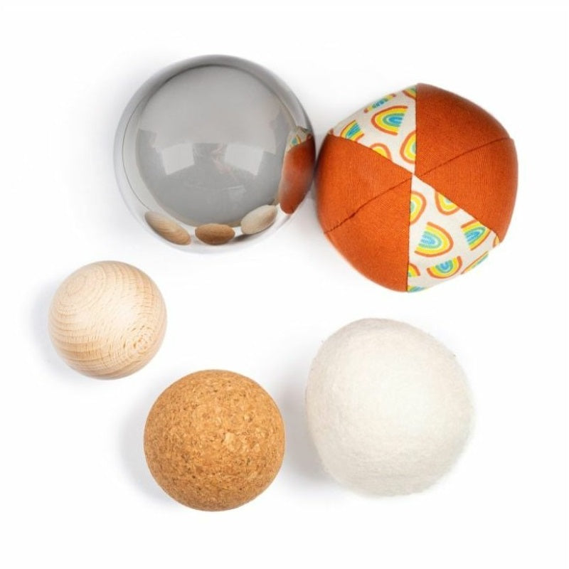 Set mit 5 Petit Boum Sensorikbällen - Tublu.de