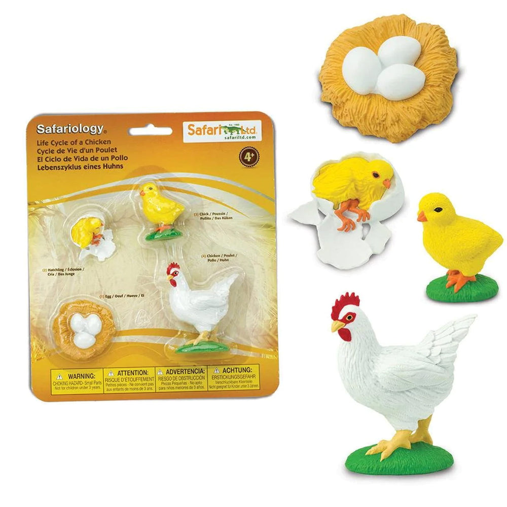 Figurenset Safariology – Der Lebenszyklus einer Henne - Tublu.de
