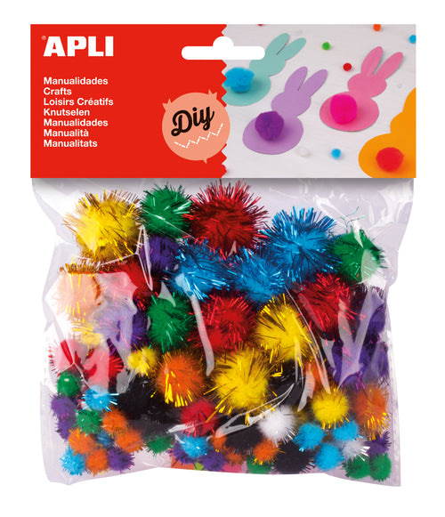 Pompons – Metallic-Farben - Tublu.de