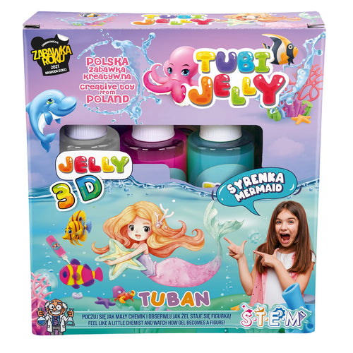 Tubi Jelly Set 3 Farben – Meerjungfrau