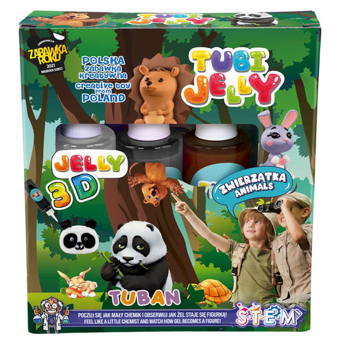 Tubi Jelly Set 3 Farben – Tiere