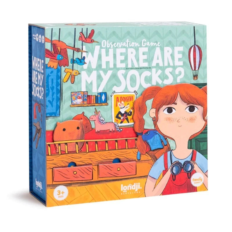 Beobachtungsspiel – Where are my socks? - Tublu.de