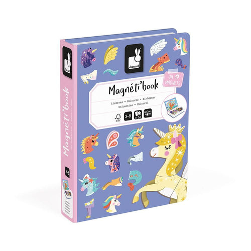 Magnetisches Puzzle Magnetibook – Einhörner - Tublu.de