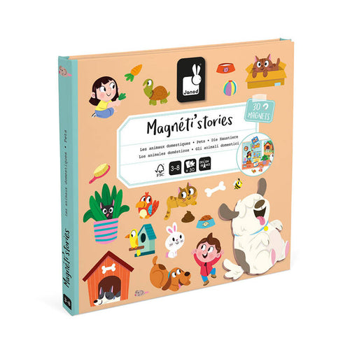 Magnetisches Puzzle Magneti'stories – Haustiere - Tublu.de