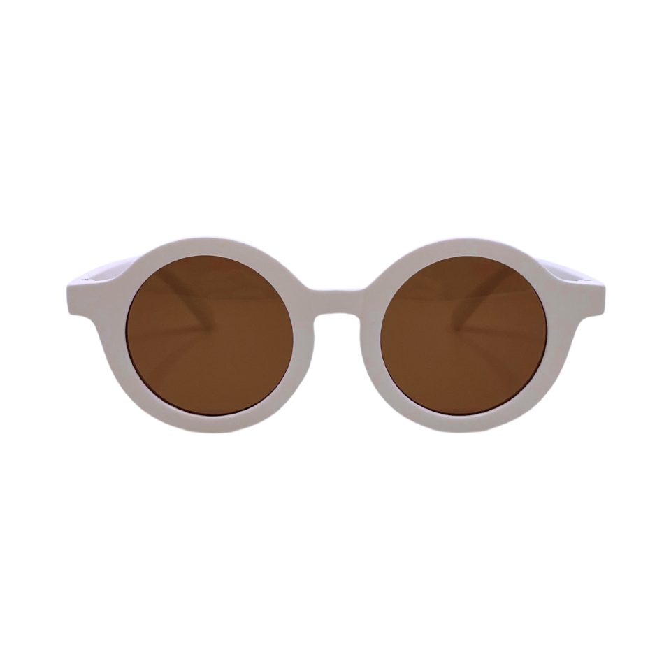 Sonnenbrille Craspedia – Flora White 3-8 Jahre