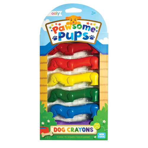 Malstifte für Kleinkinder, Hunde-Motiv – Pawsome Pups