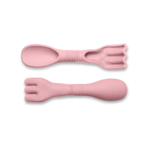 Harke und Schaufel 2in1 – Puderrosa - Tublu.de