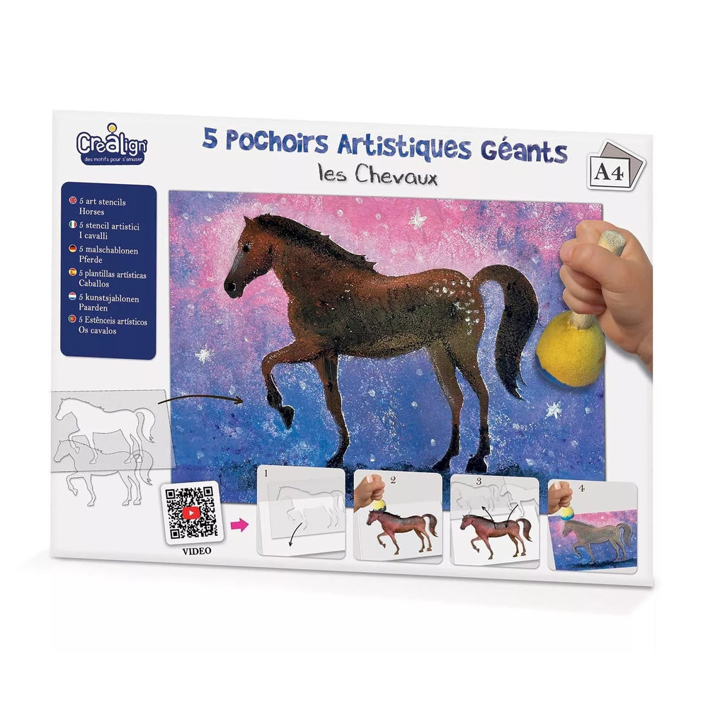 Malvorlagen - Pferde