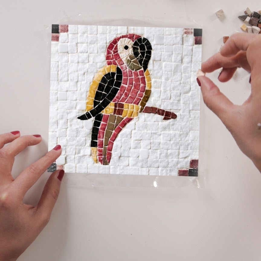 Kreatives Mosaik-Set MOSAIKIT Papagei
