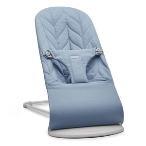 Babywippe BLISS WOVEN Petal Quilt – Blau