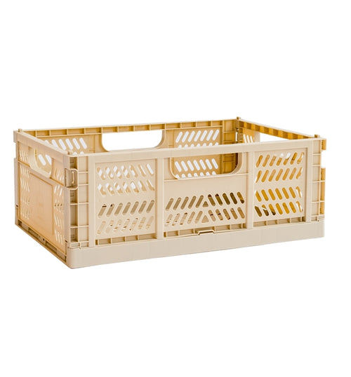 Faltbare Spielzeugkiste Large - Sand