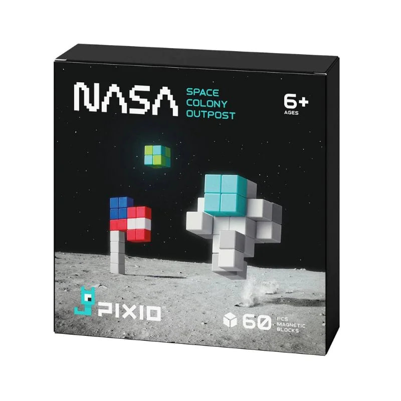 Magnetische Bausteine NASA Raumkolonie Außenposten