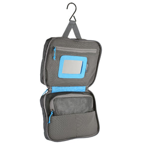 Kleine Reise-Kosmetiktasche – Grau