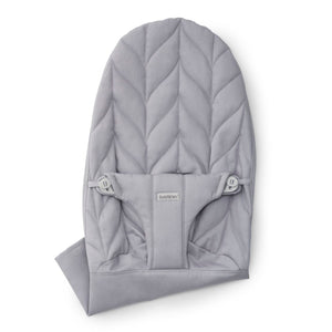 Zusätzlicher Stoffsitz für Babywippe BLISS Woven Petal Quilt – Hellgrau