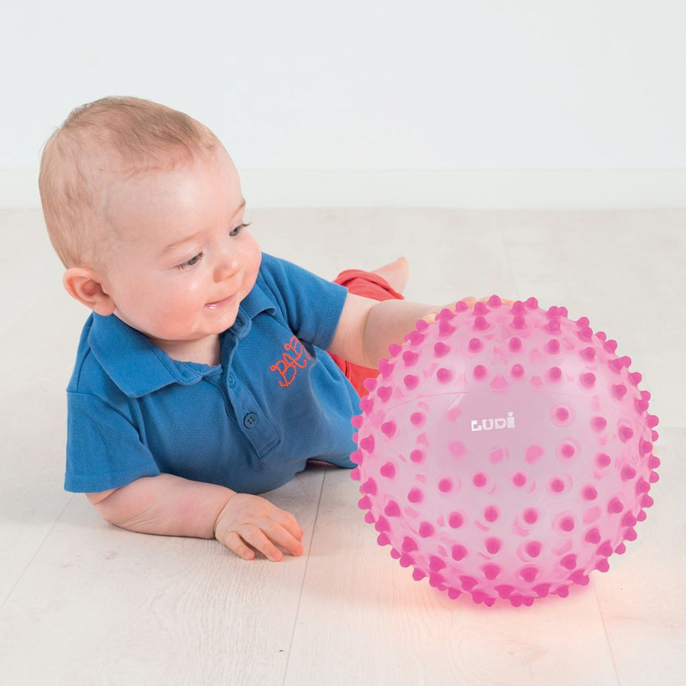 Sensorik-Ball 20 cm – Rosa - Tublu.de
