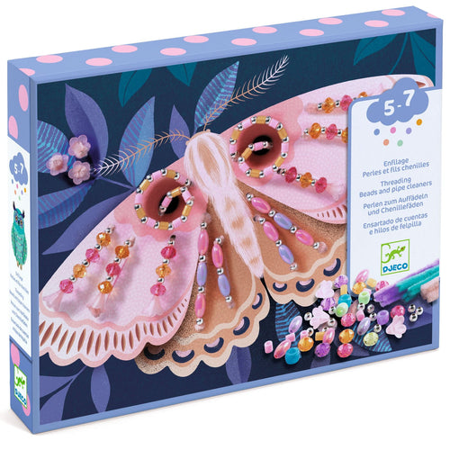 Kunstset zum Auffädeln – Tiere in der Nacht - Tublu.de