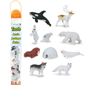 Figurenset in einer Tube TOOB – Tiere der Arktis - Tublu.de
