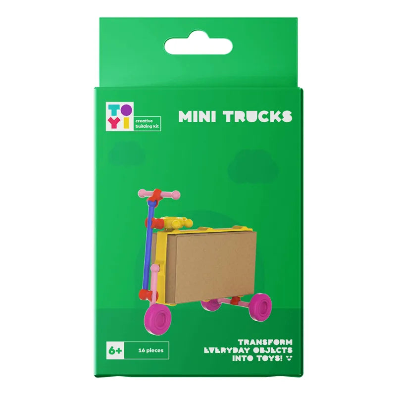 Bausatz zum Selberbauen – Mini Trucks 16 Teile - Tublu.de