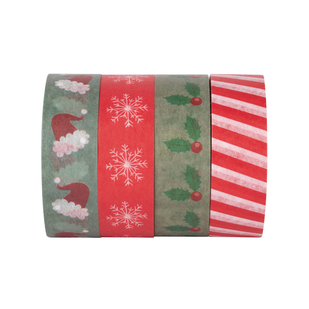 Dekobänder – Christmas 4 Stück - Tublu.de