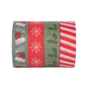 Dekobänder – Christmas 4 Stück - Tublu.de