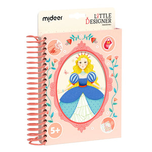 Kreativheft für kleine Designer – Prinzessinnenball - Tublu.de