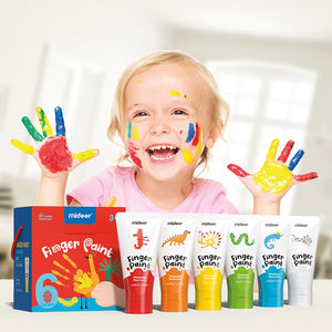 Fingerfarben – 6 Farben - Tublu.de
