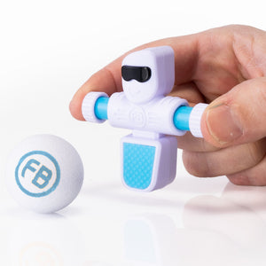 Foosbots Tischfußballspiel Set für einen Spieler – Weiß - Tublu.de